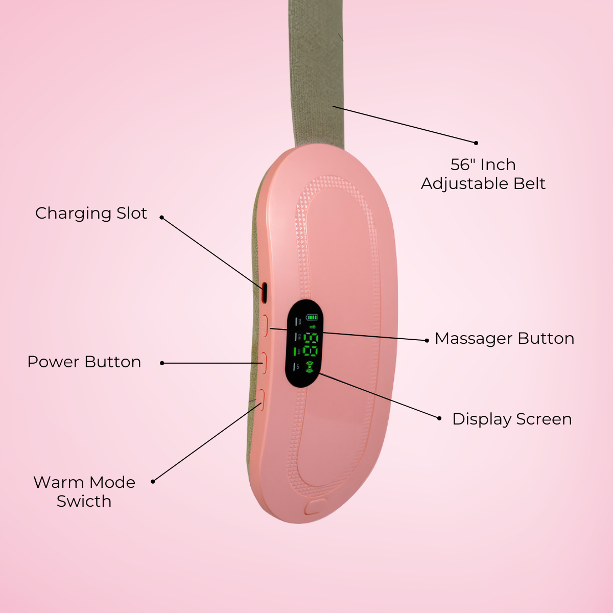 Period Cramp Massager & Heater